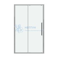 Раздвижные двери дверь в нишу 1200x1950 Стекла Прозрачные Профиль Хром Grossman 100.K33.02.120.10.00