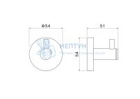 Крючок AQUATEK AQ4101CR ЕВРОПА