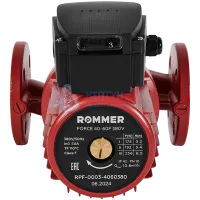 Циркуляционный насос Rommer Force фланцевый трехскоростной 40-60F 380V RPF-0003-4060380