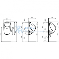 Писсуар Ideal Standard CONNECT E567101
