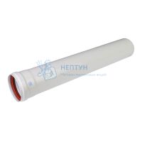 Элемент дымохода STOUT d 80 труба 500 мм п/м SCA-0080-000500