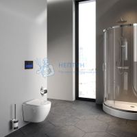 Унитаз подвесной (смыв торнадо) Am.Pm AquaSpin с сиденьем микролифт C801900SC
