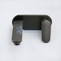 Встраиваемый смеситель Оружейная сталь Aquatek Ника AQ1813BGM