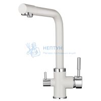 Смеситель для кухни Point PN3103W белый