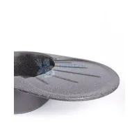 Мойка Agata 110/Q4 Чёрный 730x450х215 матовая из искусственного камня