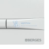 Инсталляция Berges Wasserhaus для скрытого монтажа унитаза NOVUM кнопка F1, белая