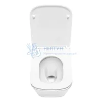 Унитаз подвесной белый с сиденьем микролифт TECEspring S 9700996