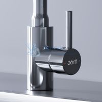 Кухонный смеситель с гибким изливом Dorff Logic D3007633