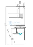 Тумба под раковину AQUATON Эклипс подвесная эбони темный 1A172701EK560