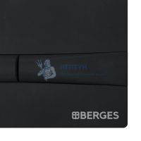 Инсталляция Berges Wasserhaus для скрытого монтажа унитаза NOVUM кнопка F5 Soft Touch, черная