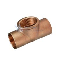 Медный тройник в/р 35х1/2"х35