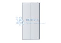 Душевая дверь Aquatek AQNAA6121-100 Стекла Прозрачные Профиль Хром 1000x2000
