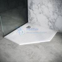 Душевой поддон Grossman GR-S1100100D 1000x1000 белый