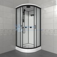 Душевая кабина Прайм-Блэк (Вельвет) М3 90x90А Triton