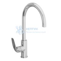 Смеситель для кухни Avrora Glade с высоким поворотным изливом AV3021