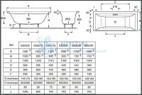 Акриловая ванна Jacob Delafon Evok 170x70 прямоугольная E60340-00
