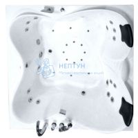 Акриловая ванна Gemy 187x187 квадратная G9089 K R