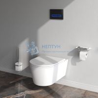 Подвесной унитаз 54 см FlashClean с сиденьем микролифт Func Am.Pm C8F1701SC