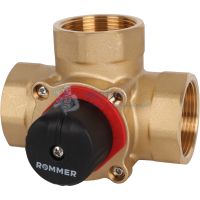 Клапан трехходовой смесительный смесительный 1 1/2 KVs 25 Rommer