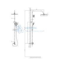 Душевой комплект RUSH Bella (BL4535-116)