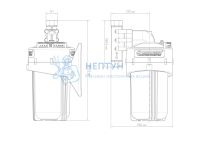 Корпус для картриджного фильтра Джилекс 1 М 10” В