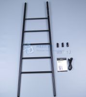 Полотенцесушитель электрический Abber Treppe AH4705MB черный матовый