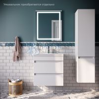Тумба подвесная, белая, 60 см, Zodiac, Iddis ZOD6CB0i95 подходит ум. 3506000i28