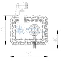 Смеситель Lemark Jasmine LM6619ORB с гигиеническим душем, встраиваемый