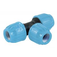 ПНД тройник 32х32х32 Heisskraft "BLUE"