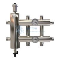 Распределительный коллектор с гидрострелкой GSK 25-3 Прокситерм