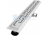 Душевой желоб с решеткой 70см Rea GREEK 700 Chrom REA-G0109