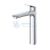 Смеситель для накладной раковины без донного клапана BelBagno DUE-LMC-CRM-W0