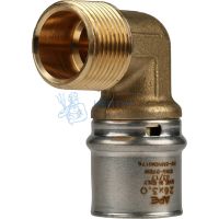 Угольник пресс 26x3/4" НР Stout SFP-0011-003426
