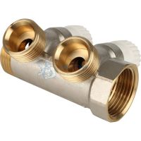 Коллектор распределительный 1", 2 отвода 3/4"ЕК Stout SMB 6851 013402