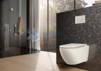 Унитаз подвесной белый с сиденьем микролифт TECEspring R 9700998P