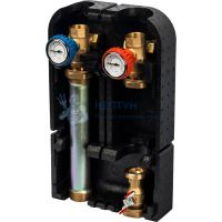 Насосная группа с прямым контуром 1" без насоса в теплоизоляции STOUT SDG-0001