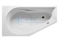 Акриловая ванна Riho Yukon 160x90 асимметричная B008001005