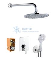 Встраиваемый комплект для душа AZARIO TEVIS, хром AZ15490721 