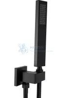 Душевой комплект термостатический REA DAVIS + BOX Black mat REA-P6357