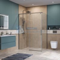 Душевой уголок BelBagno SOFT_CLOSE-1-AH-1-140/90-C-GM