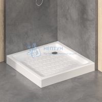 Душевой поддон 70*70*10 RGW CR-077 /Квадрат Ø60 Керамический