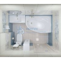 Акриловая ванна Triton Николь 160x100 асимметричная Щ0000048679