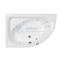 Акриловая ванна Whitecross Aquarella 170x110 асимметричная 0108.170110.100.LINE.BR бронза