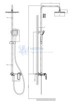 Душевая система D&K Venice.Gondola DA1023701B14