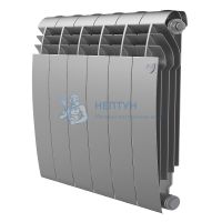 Биметаллический радиатор Royal Thermo BiLiner 500 Silver Satin 6 секции
