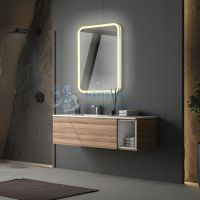 Зеркало ABBER See AG6106S с подсветкой, сенсорный выключатель, диммер