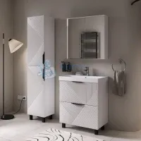 Пенал напольный VOLNA Геометри/Geometry 40 белый