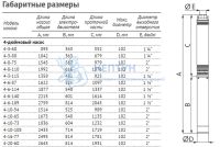Насос погружной скважинный Unipump ЭЦВ 4-4-25 (RU)