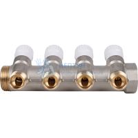 Коллектор распределительный 1", 4 отвода 1/2" Stout SMB 6851 011204