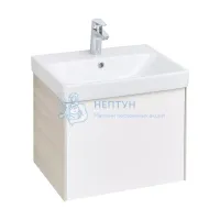 Тумба под раковину AQUATON Асти 55 белый глянец 1A263101AXD70